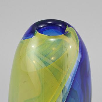 VAS, glas, Anna Ehrner, Kosta Boda, signerad, 1900-talets andra hälft.