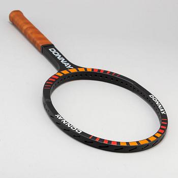 BJÖRN BORG, tennisracket, Donnay Borg Pro, 1980-83.