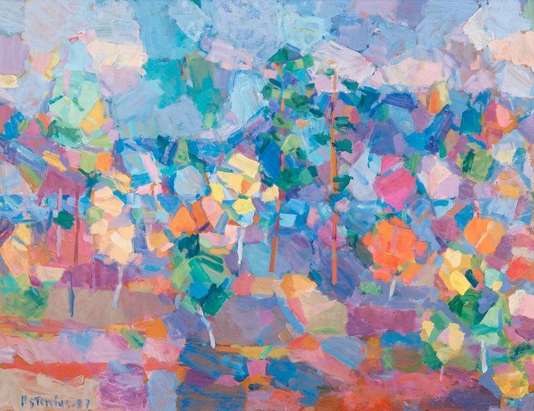 Per Stenius, "AUTUMN COLOURS-LAPPLAND".