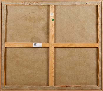 BO LARSSON, blandteknik/collage, signerad a tergo.