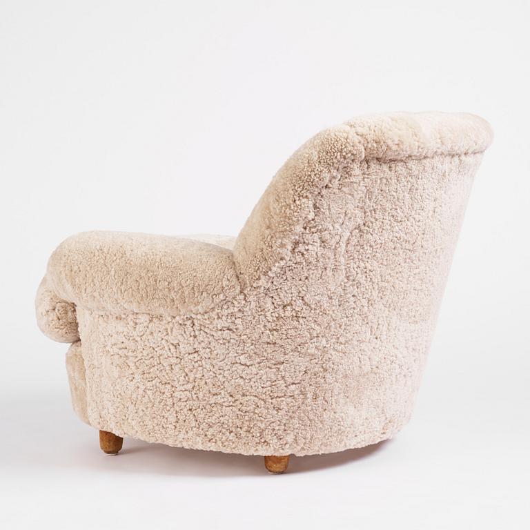 Carl Malmsten, a "Redet" armchair, Sweden mid-20th century.