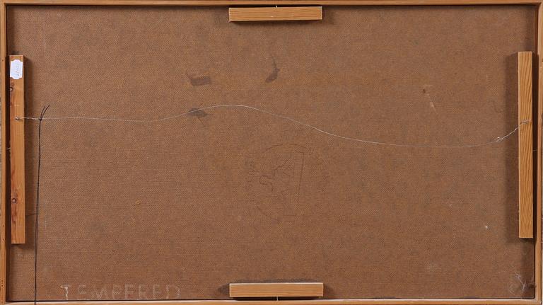 SVEN-ERIK JOHANSSON, tillskriven, olja på pannå.