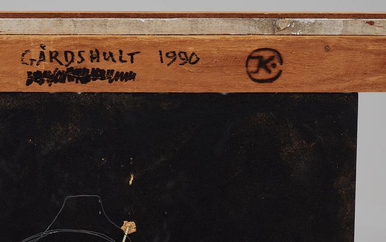 JOHN KANDELL, väggrelief, 1990.