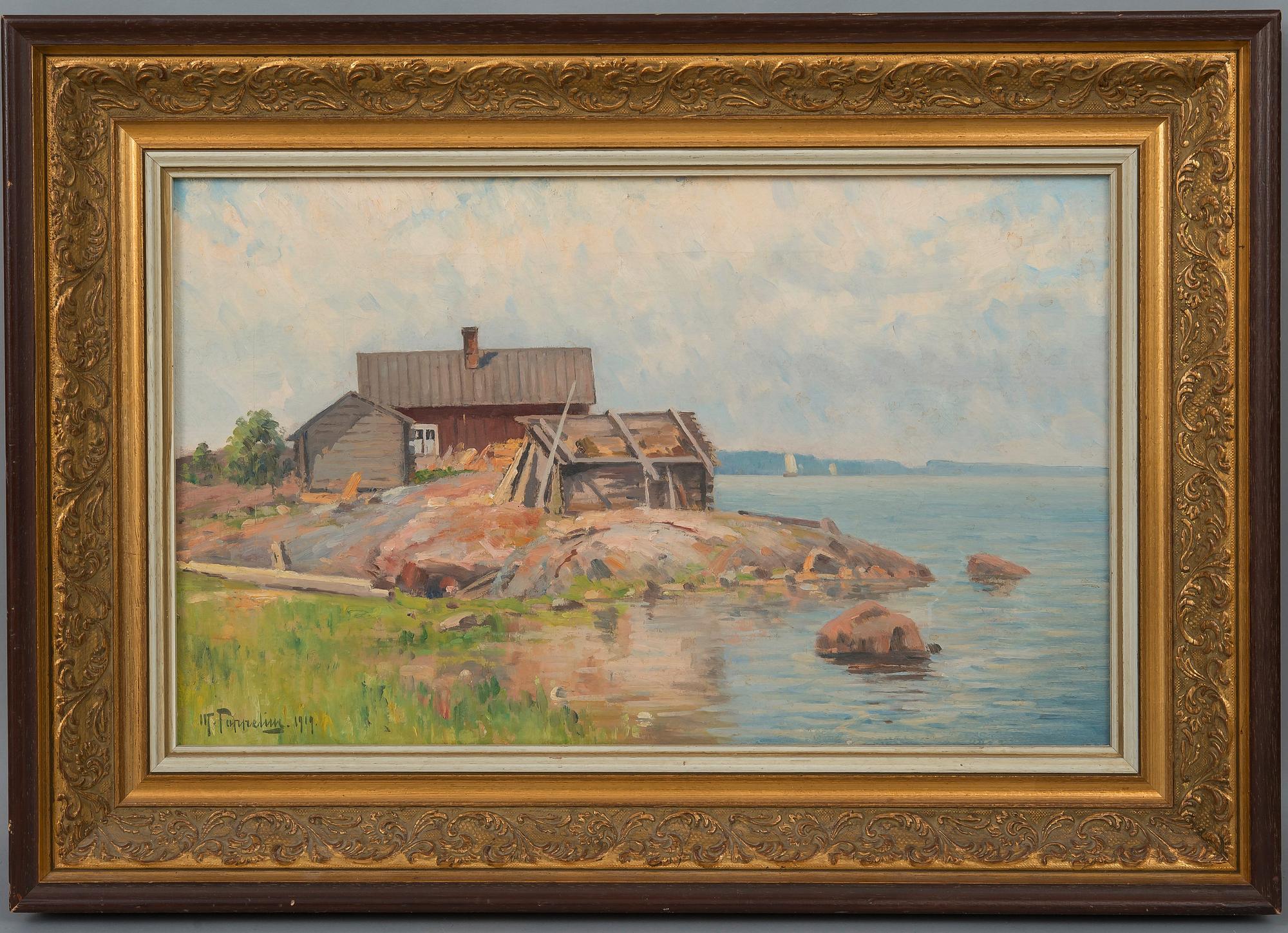 Woldemar Toppelius, LÖKSKÄR, ÅLAND.
