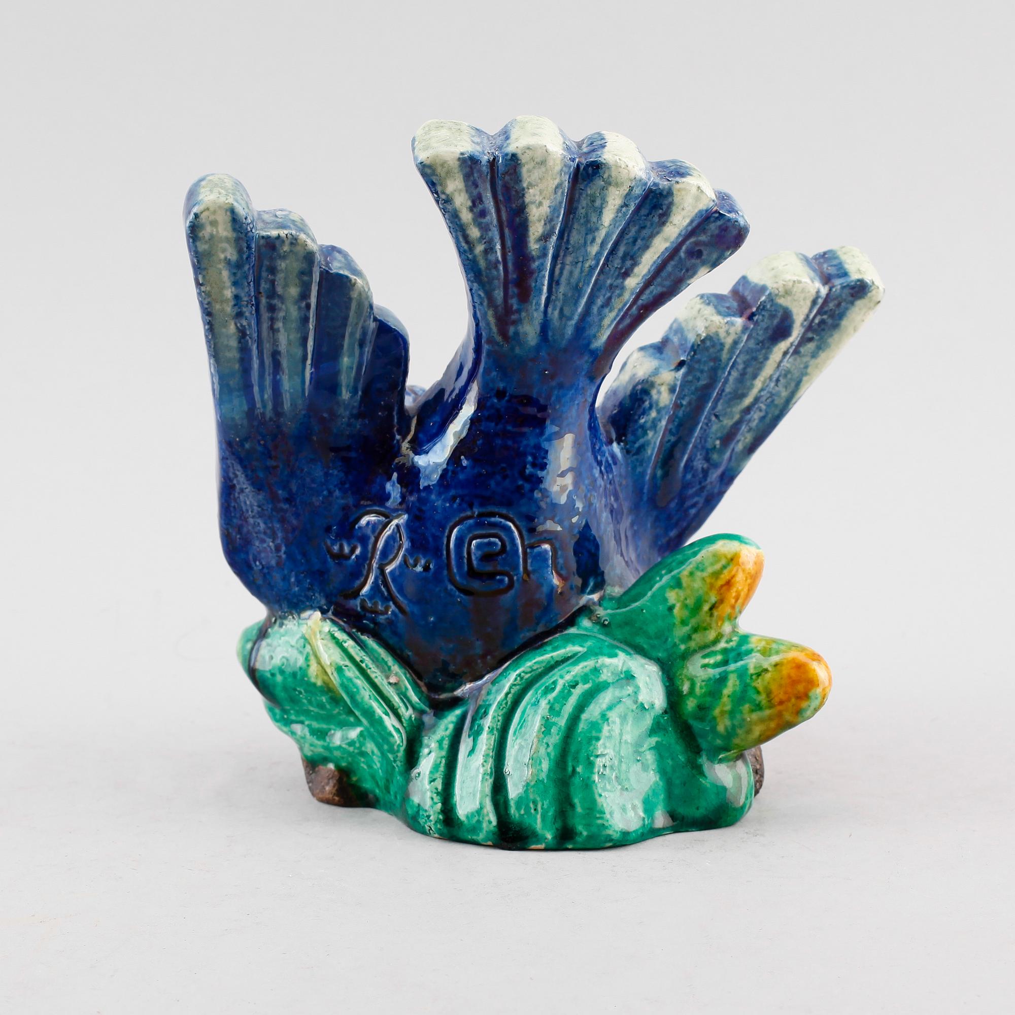 FIGUR, stengods, chamotte, Gunnar Nylund, Rörstrand, 1930-/40-tal.
