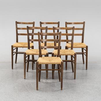 Stolar, 6 st, Gemla, Diö, 1930/40-tal.