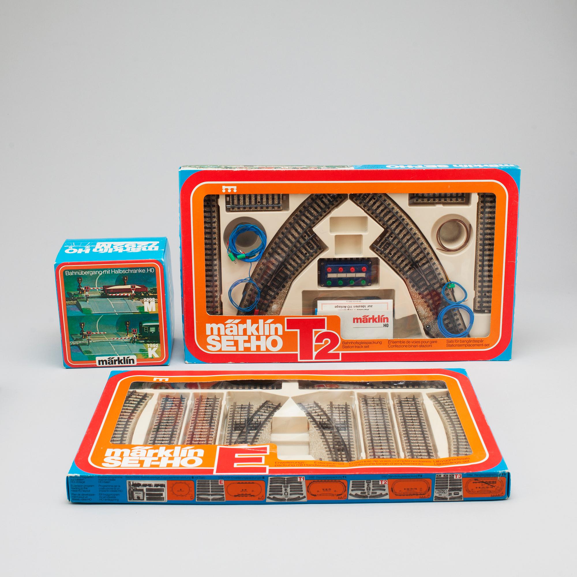 MÄRKLIN, modelljärnväg, 1900-taletsslut skala H0.