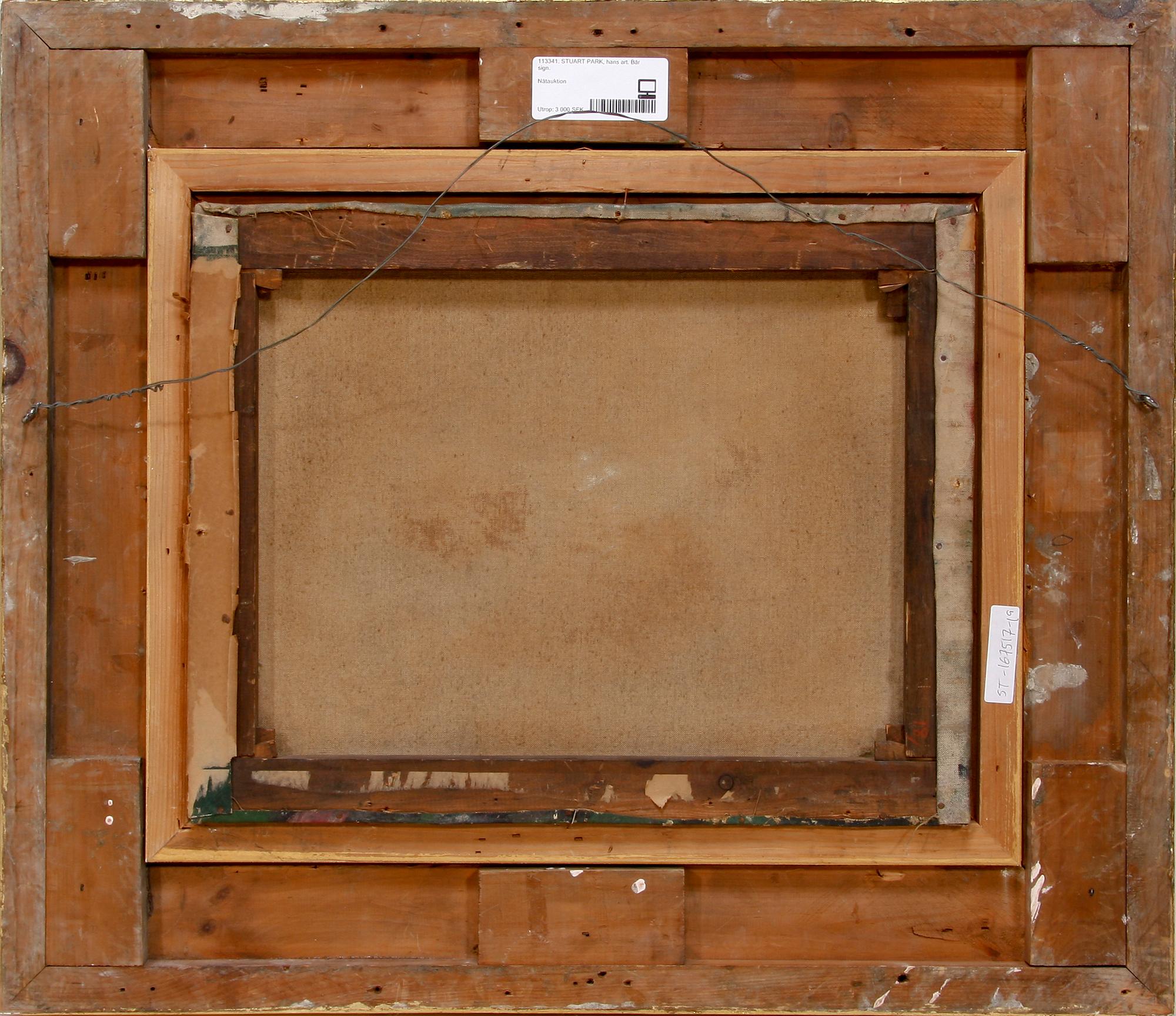 STUART PARK, hans art, bär sign, England.