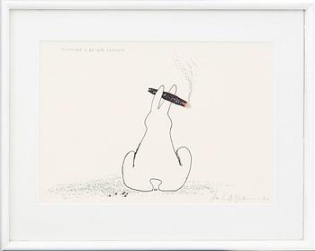 Erik Dietman, litogafi signerad daterad och numrerad 76 119/170.