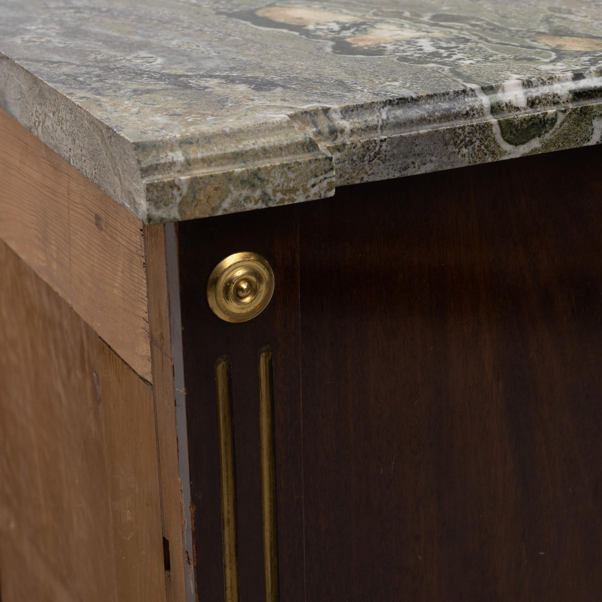 A Gustavian style chest of drawers, first half of the 20th Century.