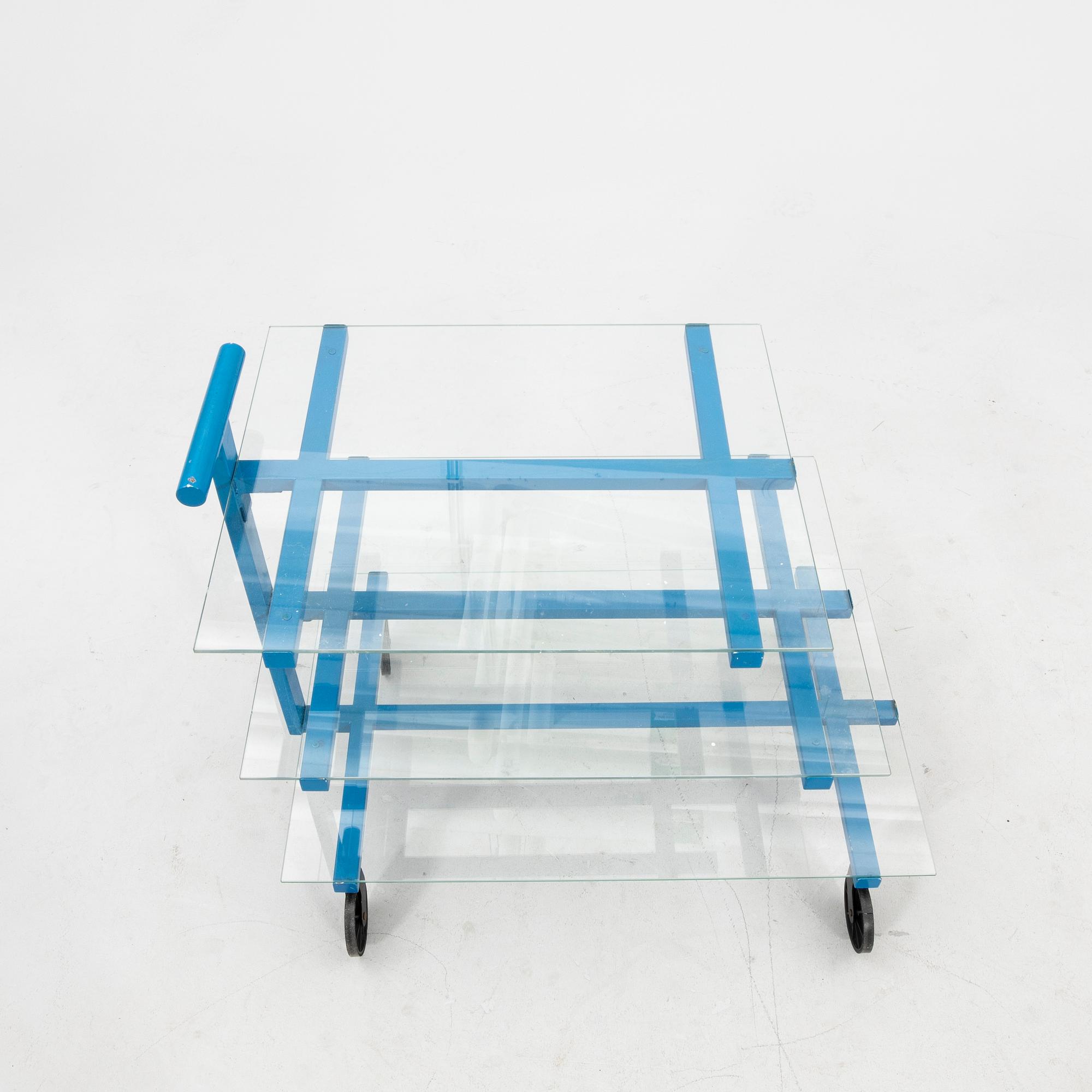 Josef Frank, tevagn/serveringsvagn, modell 691, Firma Svenskt Tenn.