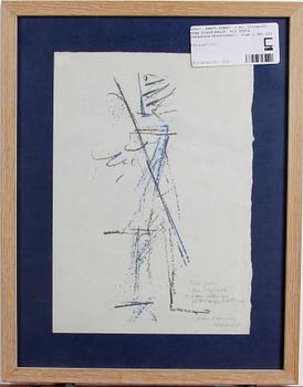 PARTI KONST, 3 st, litografi resp blandteknik, bla Gösta Johansson(Stenvinkel), sign o dat 1918.