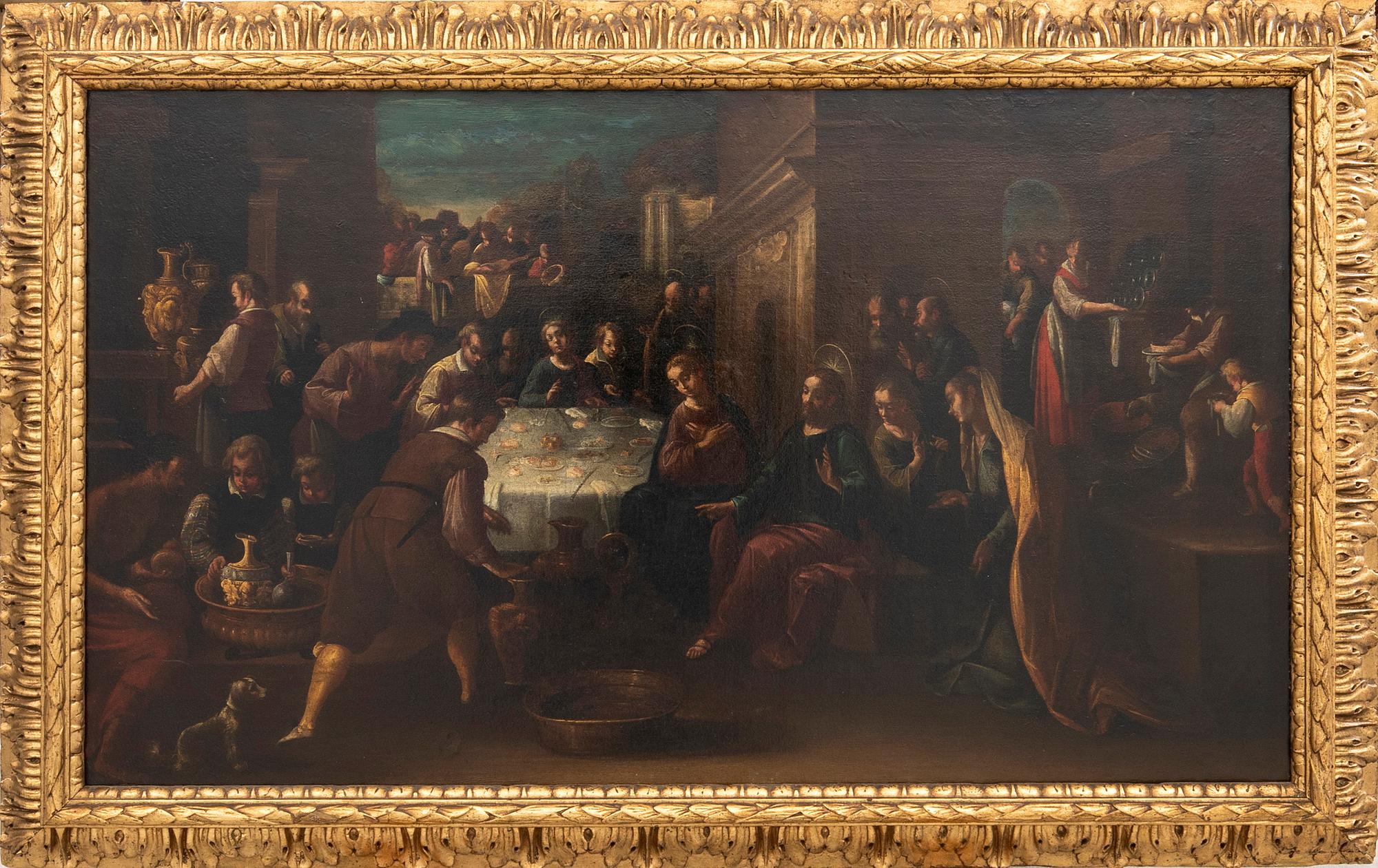 Leandro Bassano hans efterföljd  Bröllopet i Kana.