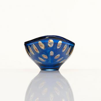 Sven Palmqvist, a "Ravenna" glass bowl, Orrefors 1963, nr 2209.