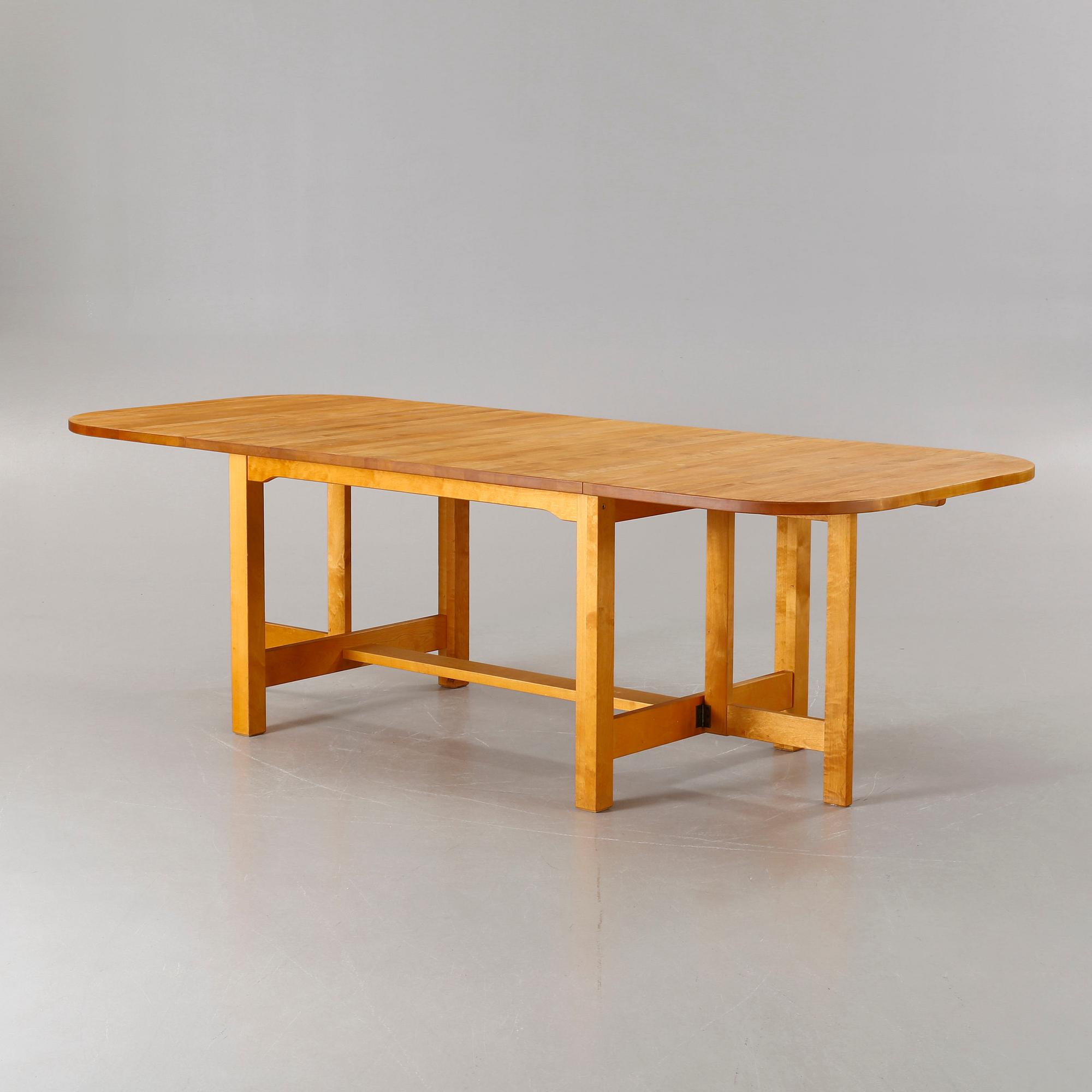 NILS-GÖRAN GUSTAFSSON, matbord, "Björka", Stolab, daterat 1988.