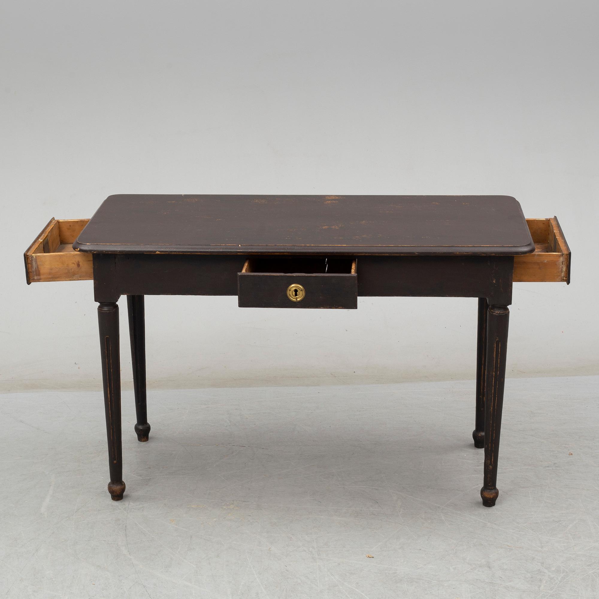 A Swedish table, first half of the 19th century.