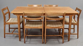 MATGRUPP, 7 delar, "Ulvö", Erik Wørts för Ikea , 1960-tal.