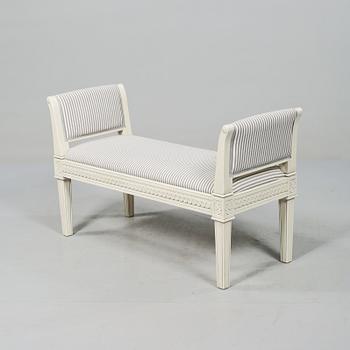 TABURETT, gustaviansk stil, 2000-tal.