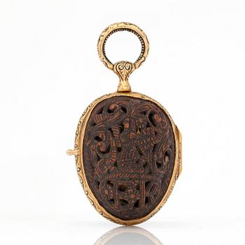 LEP. BH. A Wien, pocket watch, ca 30 x 37 mm,