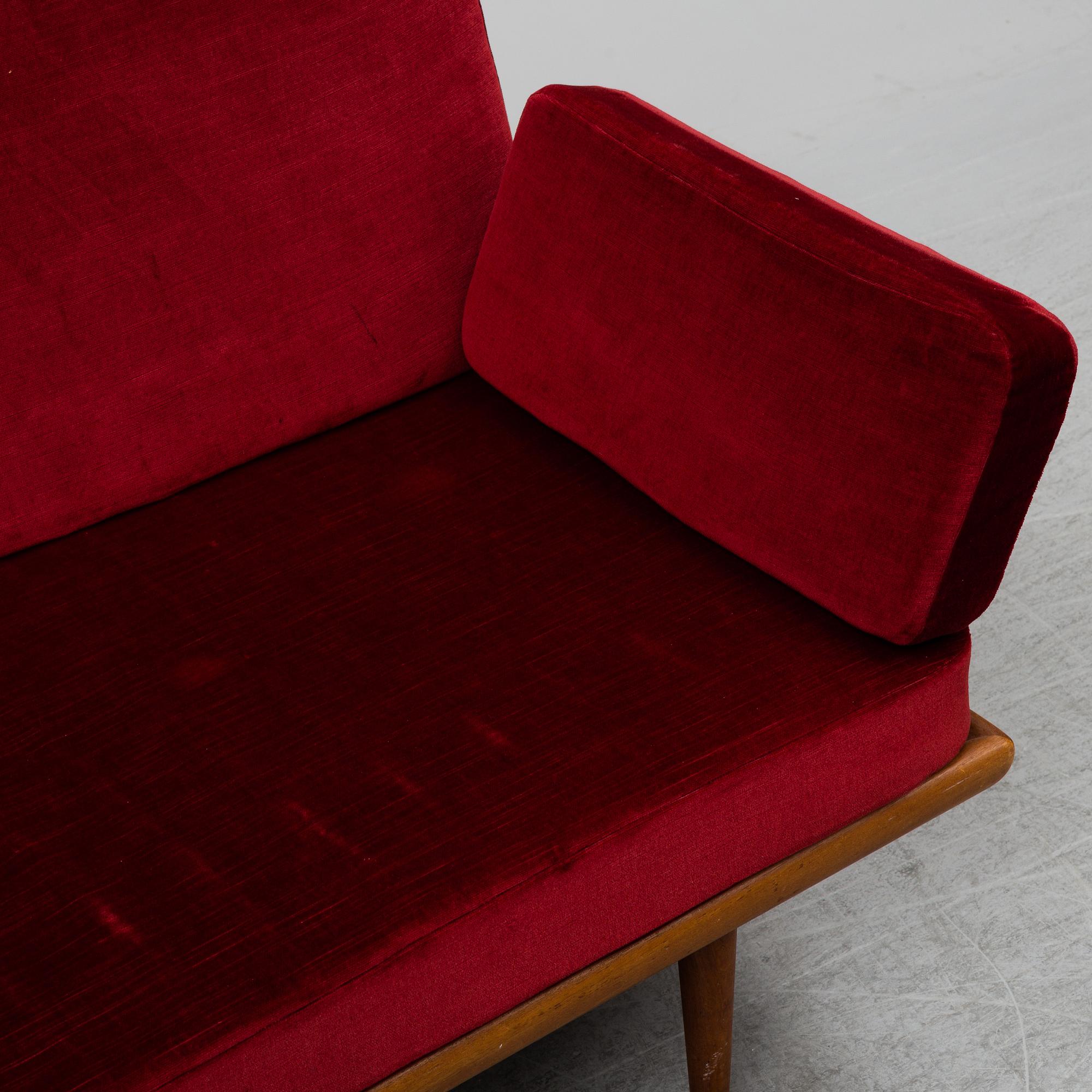A 'Minerva' sofa by Peter Hvidt & Orla Mølgaard Nielsen, France & Son, Denmark, 1950s/1960s.