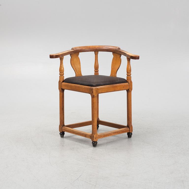 A Swedish mid 18th Century armchair.