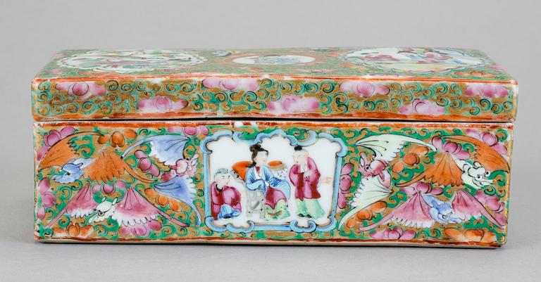 ASK, porslin, Kanton, Kina, Qingdynastin, 1800-tal.