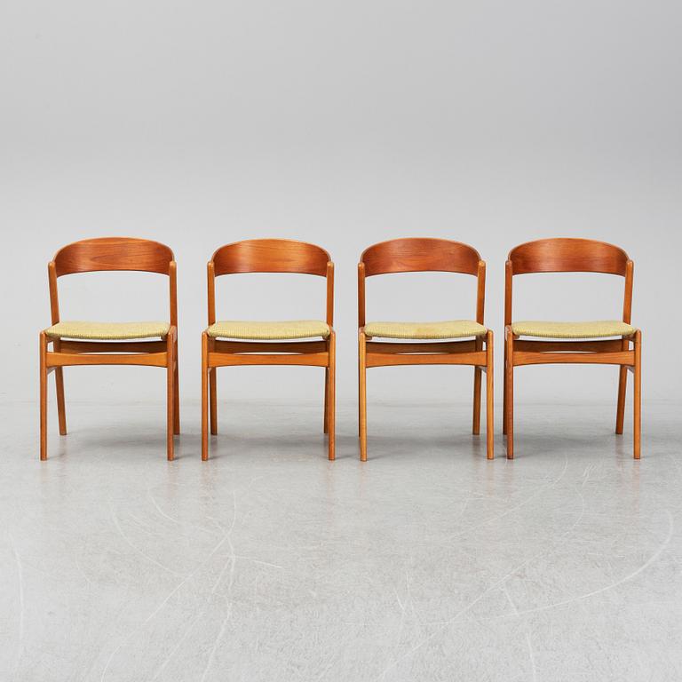Four 1960s chairs.