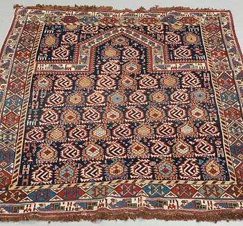 MATTO, an antique Marasali prayer rug, 19th century, ca 151 x 119 cm.