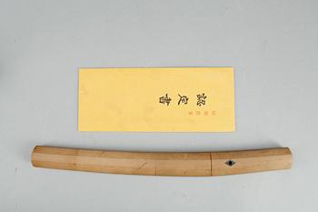 TANTO, Muromachiperioden, 1427, signerad Morihisa, Bishu Osafune, Japan.