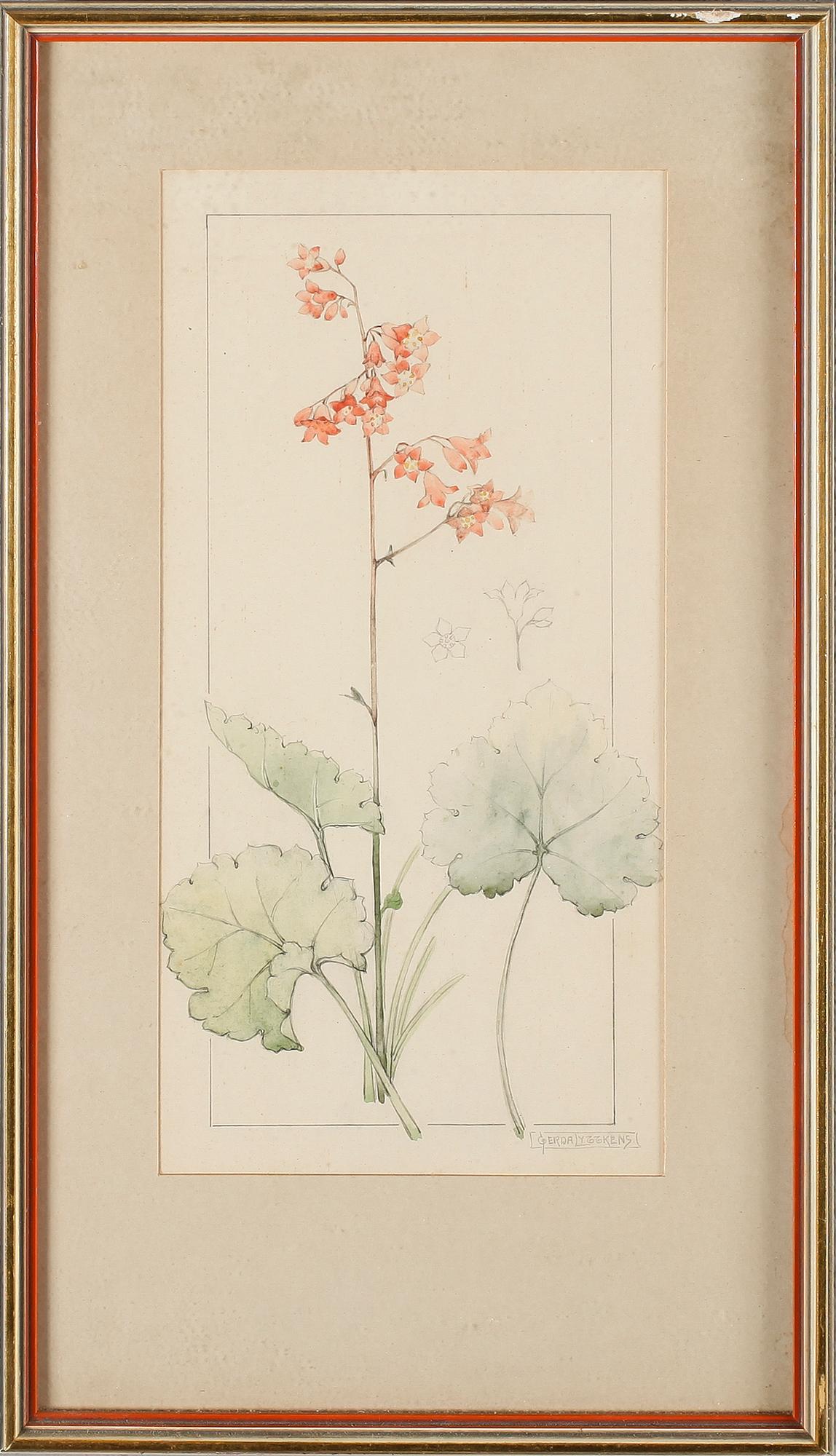 GERDA LYTTKENS, 10 st, akvareller, signerade.