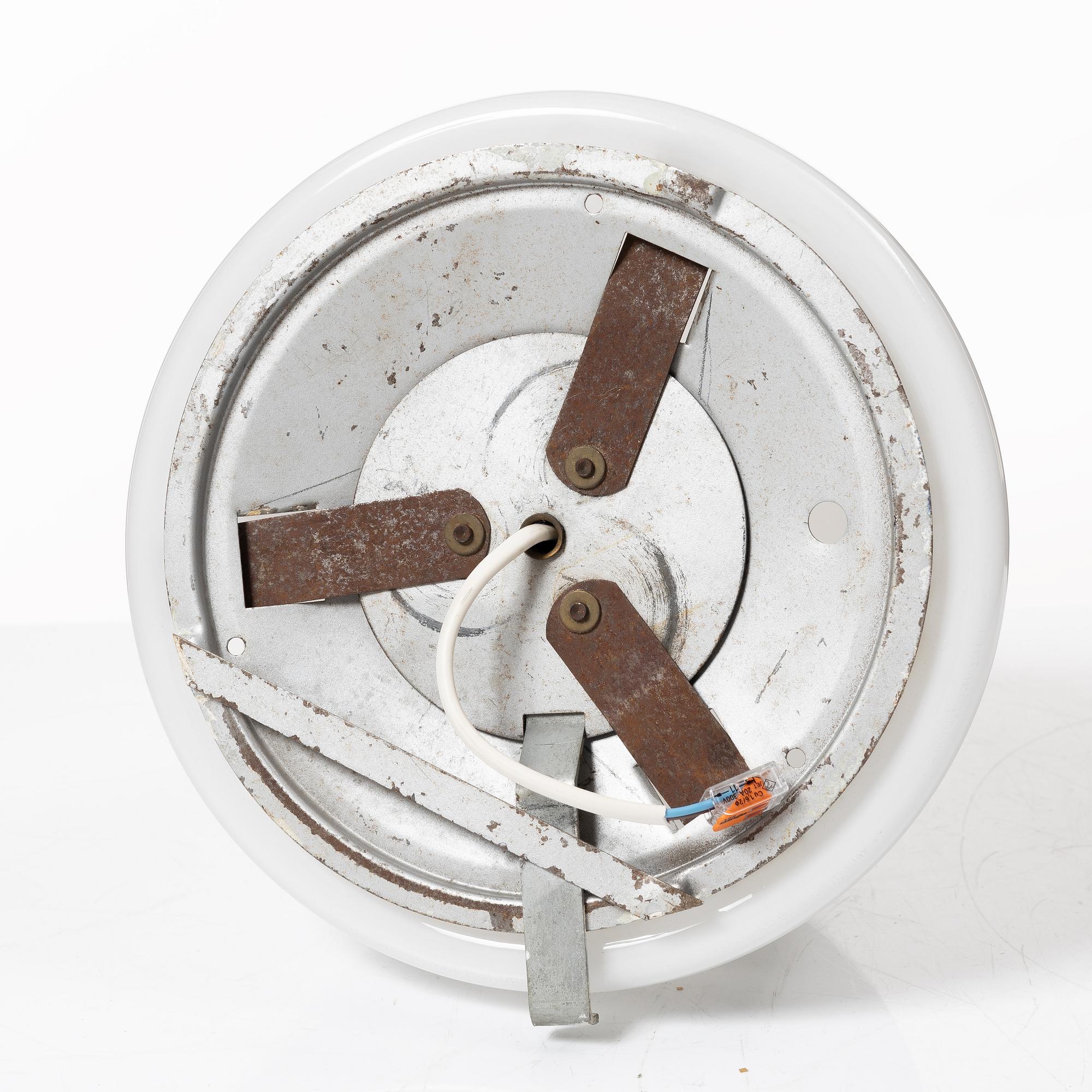 Harald Notini, a ceiling lamp, variant of model "10148", Arvid Böhlmarks Lampfabrik, Stockholm, 1930s.