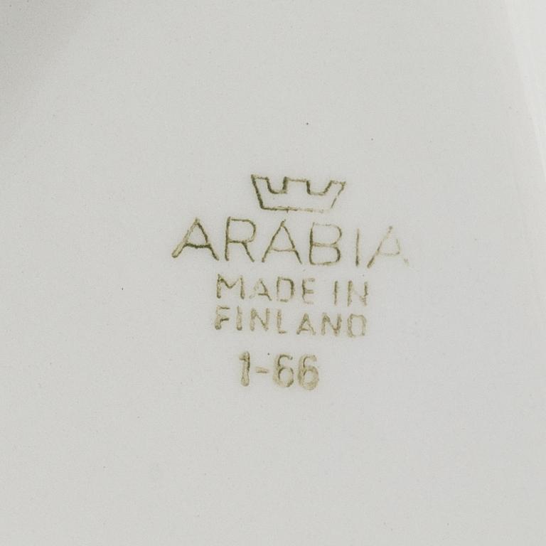 KAJ FRANCK, ETT PAR SERVERINGSKÄRL. Sign. KF-2, Arabia. Sent 1950-tal.