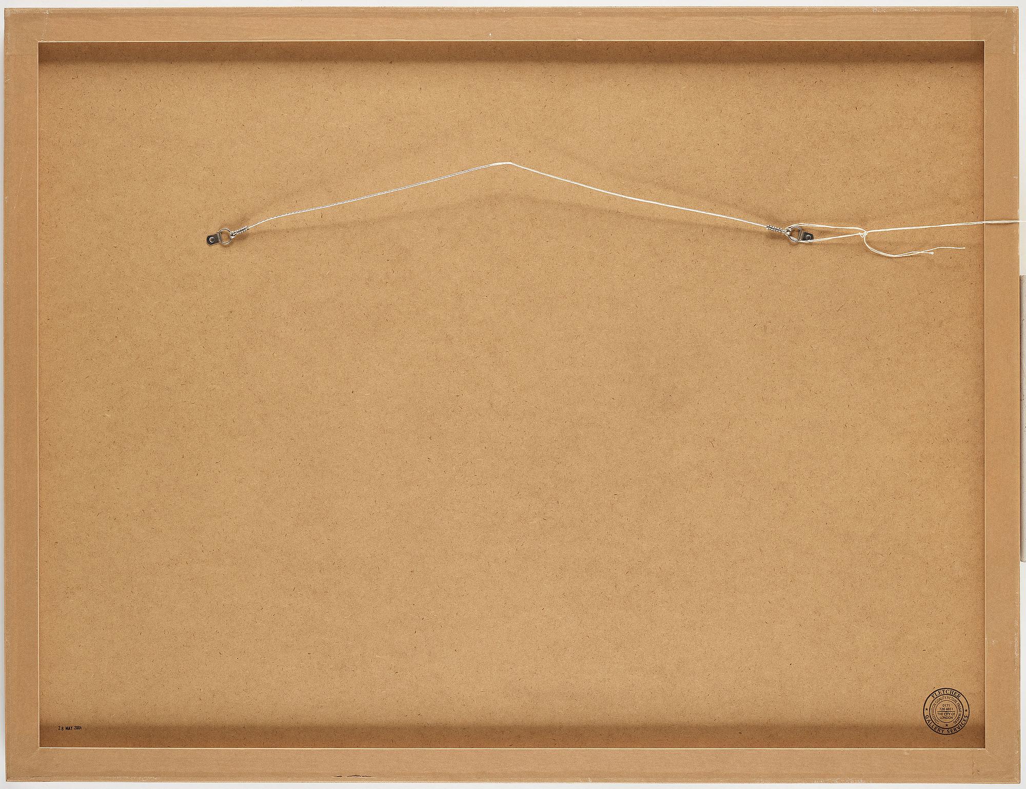 Matt Greene, executed in 2003, ink and crayon on paper.