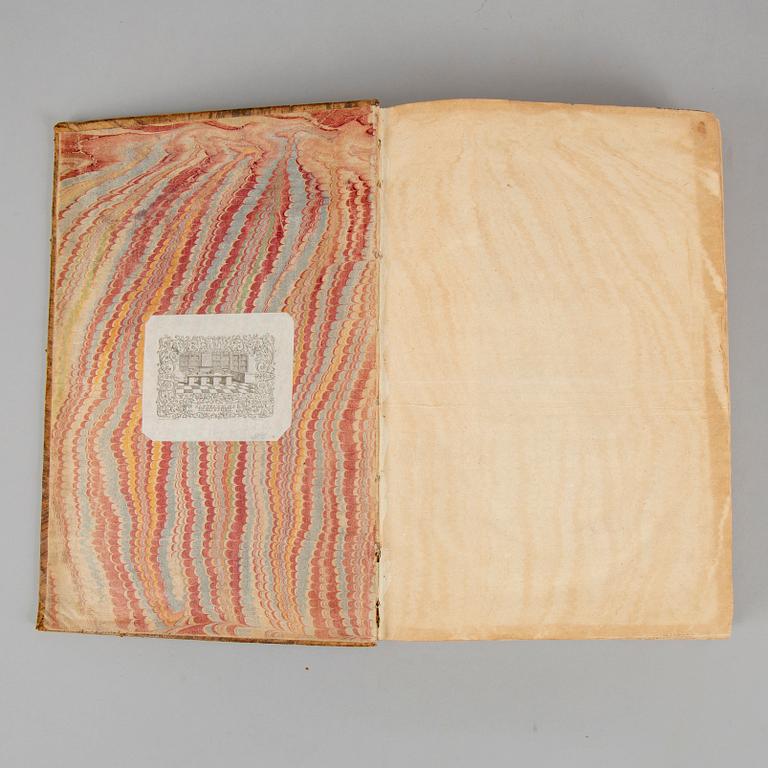 French edition of Herodotos, 1645, provenance: Säfstaholm castle.