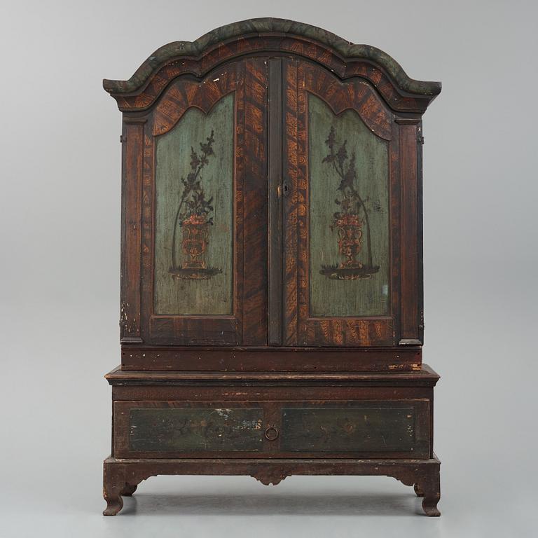 A Swedish cupboard from Värmland, late 18th century.