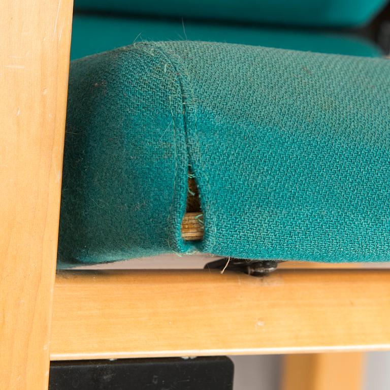 Yrjö Kukkapuro, nojatuoli, "Alnus" prototyyppi, Korvenrannan puusepäntehdas, Avarte, 1993.