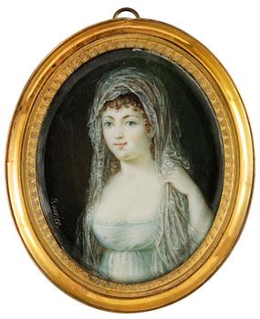 405. Pierre Rouvier, "Caroline Bonaparte" (1782-1839) Drottning av Neapel.