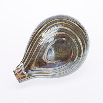 FÅGEL, glas, signerad Oiva Toikka, Nuutajärvi Notsjö.
