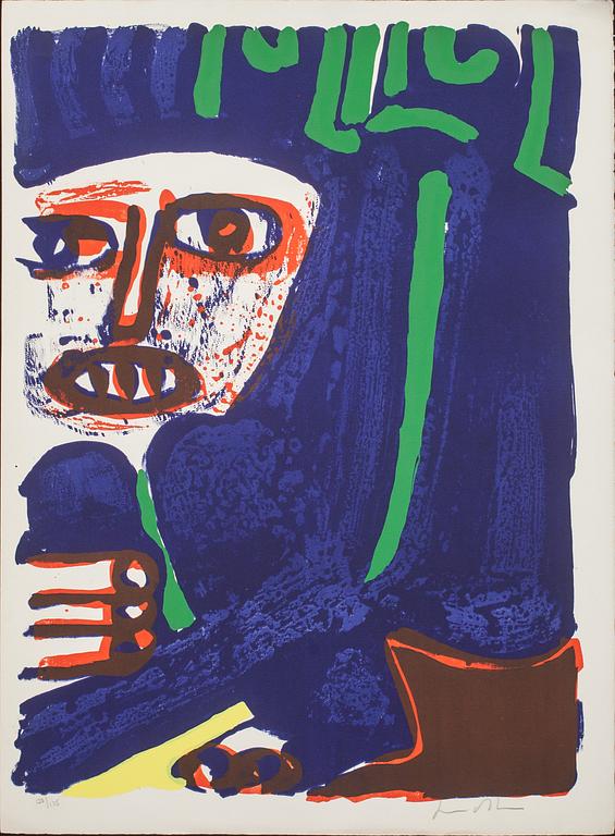 BENGT LINDSTRÖM, 2 st, färglitografi, signerade. Numrerade 51/150 resp. 120/135.