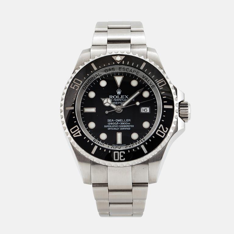ROLEX, Oyster Perpetual Date, Deepsea, Sea-Dweller (12800 ft=3900 m), Chronometer, wristwatch, 44 mm.