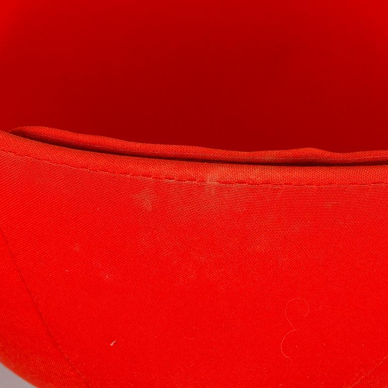 Arne Jacobsen, fåtölj "Ägget", Fritz Hansen, Danmark troligen 1970-tal.