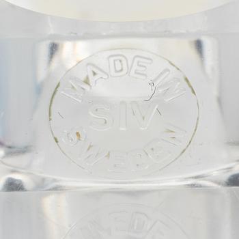 Siv Lagerström, three rings, acrylic plastic, 1970s.