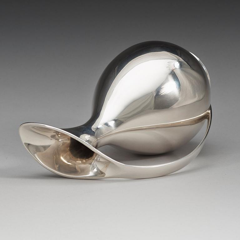 A Kay Fisker sterling pitcher, Anton Michelsen, Copenhagen, Denmark 1937.