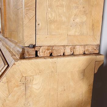 SKRIVSKÅP, rokoko, provinstillverkat, sent 1700-tal/tidigt 1800-tal.