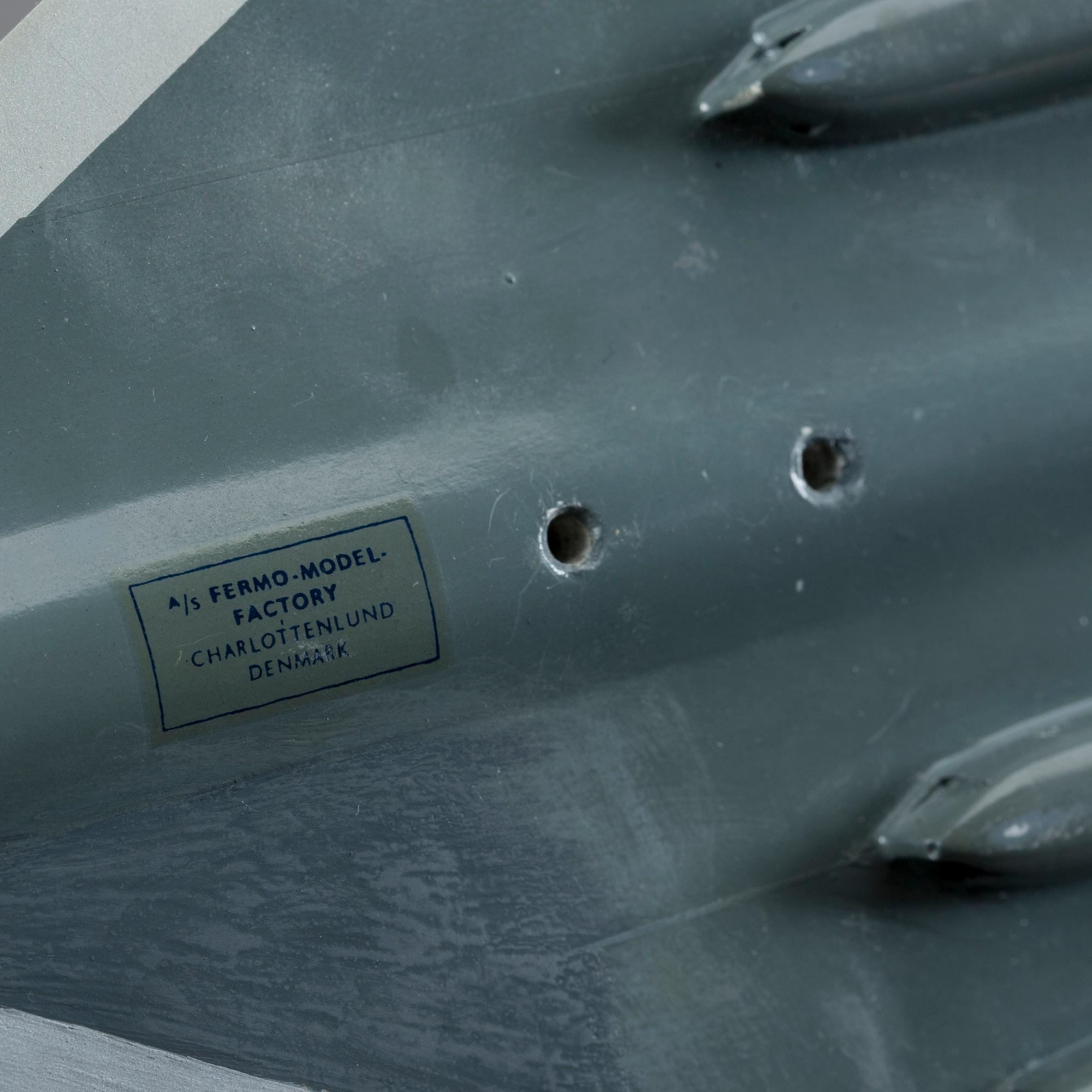 A FREMO MODEL "LOCKHEED L-2000". Charlottenlund Denmark.