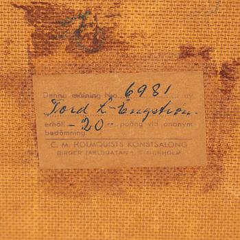 Tord Leander-Engström, Utsikt genom fönster.