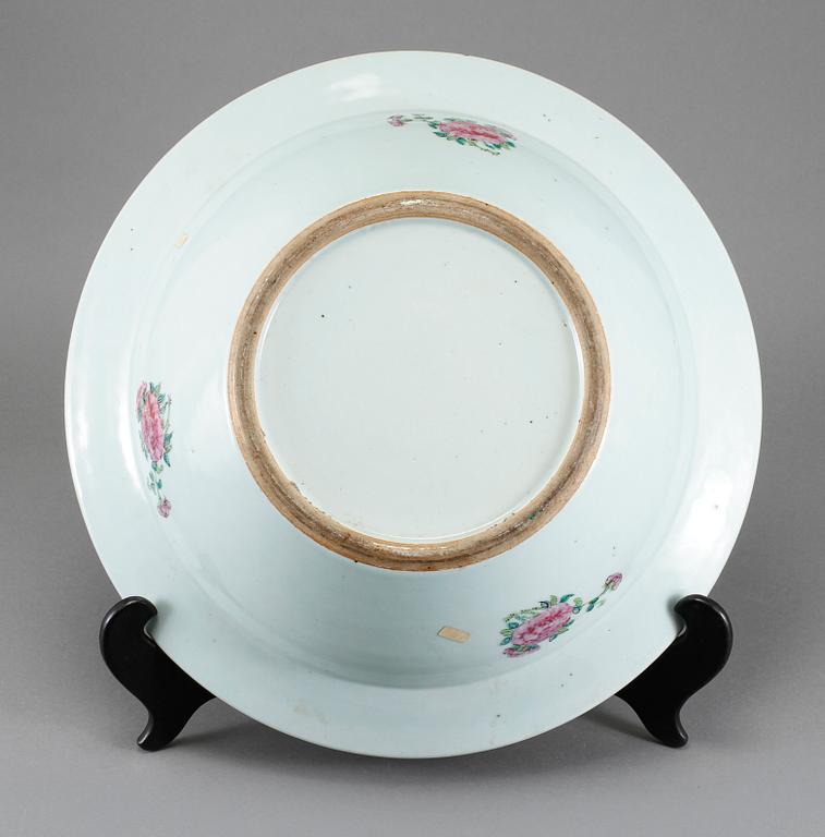 SKÅL, porslin, Kina, Kanton, 1800-talets slut.