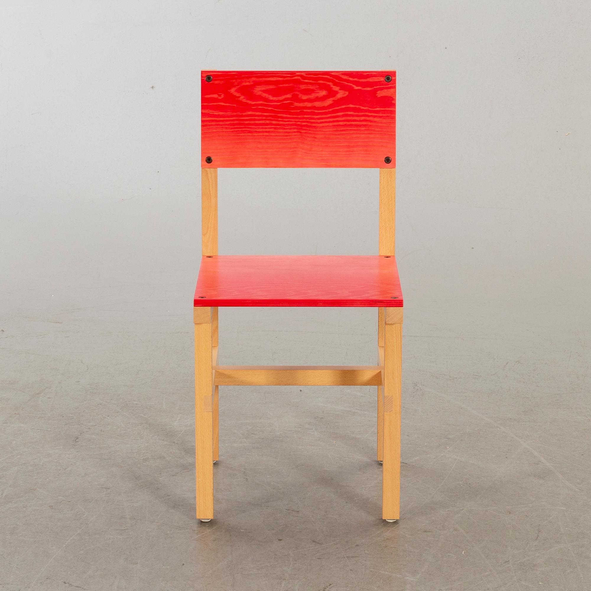 FREDRIK PAULSEN, "Röhsska"Designbaren, chair, Blå Station 2020, Chair 25/102.