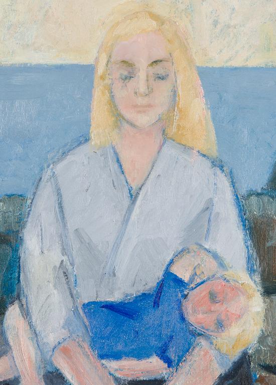 Eva Cederström, Mor och barn.