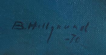 BENGT HILLGRUND, olja på duk, sign o dat -70.